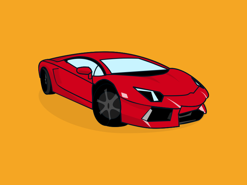 Lamborghini by Taranpreet Singh on Dribbble