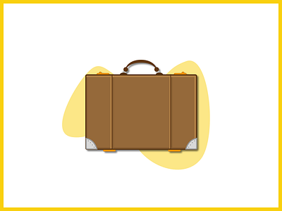 Briefcase II bag briefcase illustration luggage office office bag travel travel bag