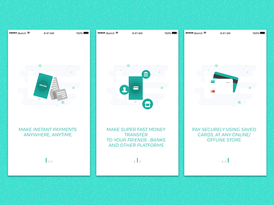 Onboarding app app ui bank app banking creditdebit internet banking money onboarding screens splash ui ux