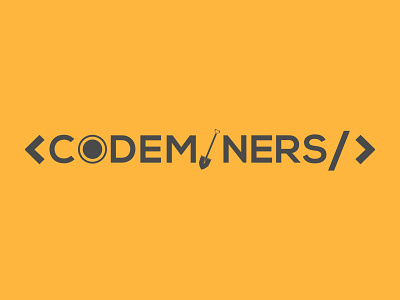Codeminers brand branding code codeminers codemining coders coding design icon logo miners taran