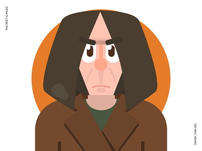 Neil Young (1974) avatar design figma illustration music neil young rest is music