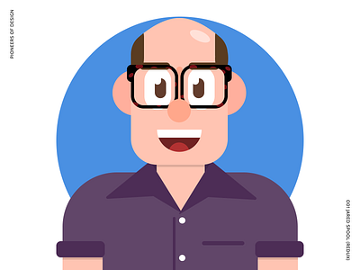 Jared Spool (Redux) avatar character illustration pioneers of design