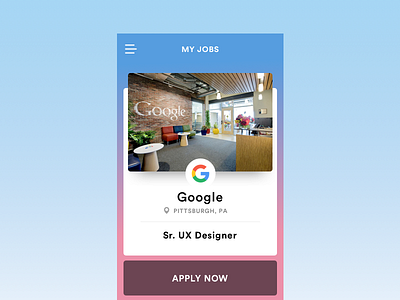 Daily UI #050 dailyui job job posting