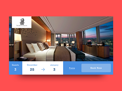 Daily UI #67 dailyui hotel booking