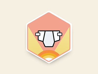 Daily UI #84 badge dailyui parent sketch