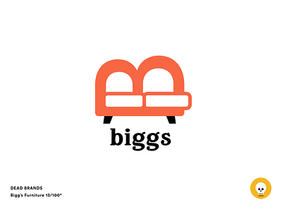 Biggs Furniture biggs biggs furniture brand dead brands furniture logo sketch