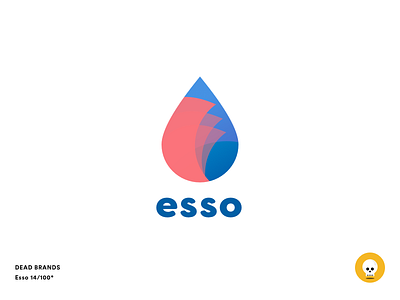 Esso brand dead brands esso logo sketch
