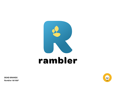 Rambler brands dead brands logo rambler