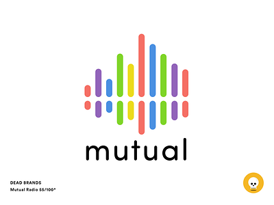 Mutual Radio brand dead brands logo mutual radio radio sketch visualizer