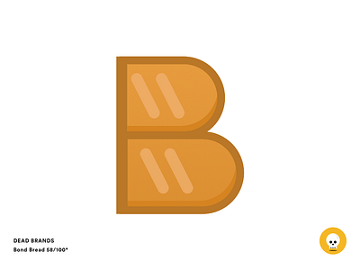 Bond Bread bond bread brand bread dead brands logo sketch