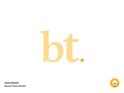 Bonwitt Teller bonwitt teller brand dead brands logo sketch wordmark