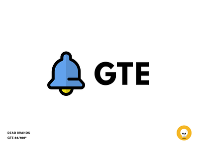 GTE bell brand dead brands gte logo phone sketch