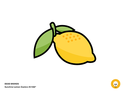 Sunshine Lemon Coolers brand cookies dead brands lemon logo sketch sunshine lemon coolers