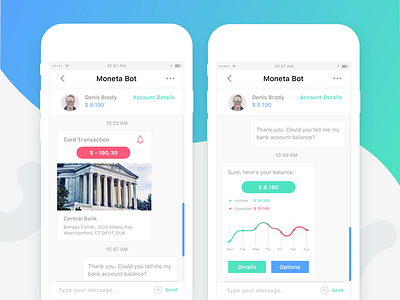 Moneta Bot - Mobile Application