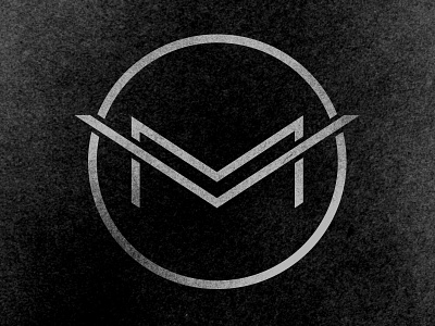 WIP Moto Logo black brand identity branding circle design identity logo mark sharp texture