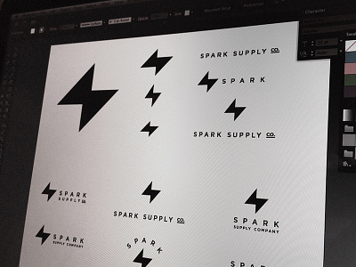 Starting to Refine design identity logo typography