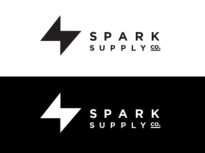 Sparks are flying branding design identity logo spark typography wip