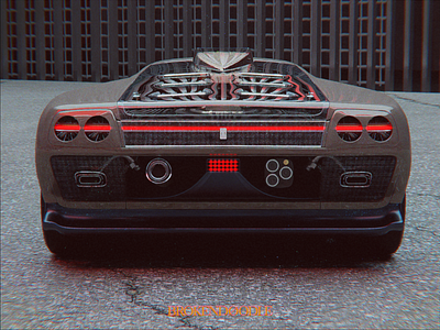 TKO Diablo - CyberRunner Spec 3d 3d modelling automotive clean concept cyber cyberpunk design lamborghini supercar