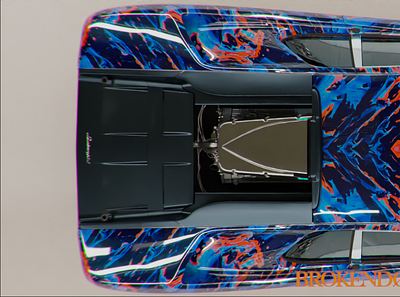 TKO Diablo - Art Spec 3d 3d modelling automotive clean concept cyberpunk design