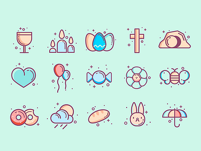 My Modern Icons Easter & Spring Set 1