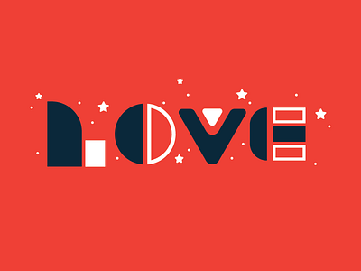 Love cute flat heart icon line love shapes vector