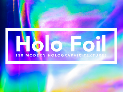 Holo Foil abstract background foil gradient holo holographic irridescent modern rainbow texture vibrant