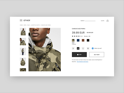 E-Commerce Shop clothes shop daillyui design desktop design e commerce ecommerce fashion single item ux ui design