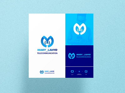 Mary_Lahyo Telecommunication Logo design