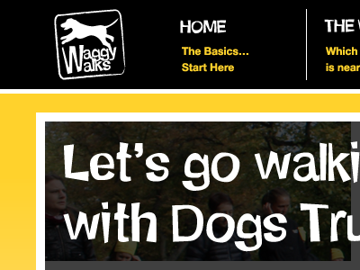 Waggywalks charity dogs