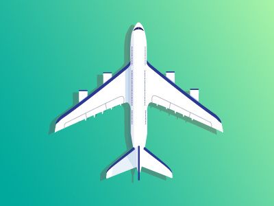 Plane airplane flight flying illustration travel vector