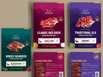 Packaging Ragnar Jerky packaging