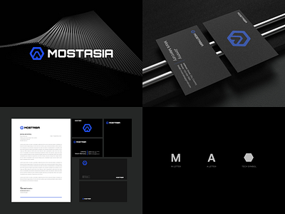 MOSTASIA | Brand Identity Design app branding design graphic design illustration logo typography ui ux vector