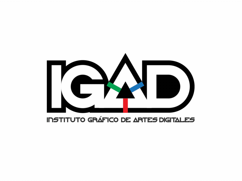 Logo Animation - IGAD 2d after effects animation branding gif lettering logo logo reveal motion motion graphics