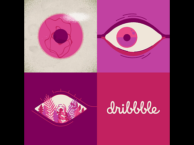 Dribbble Invitations! 2d after effects animation designspiration dribbble dribbbleinvite dribbblers dribble eye eyes illustration invite invite giveaway loop motion graphics supplyanddesign thedesigntip vector