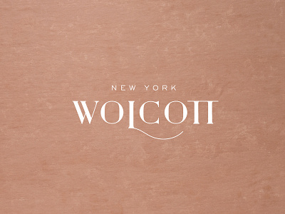 Wolcott New York identity logo
