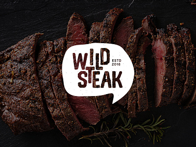 Wild Steak logo design logo