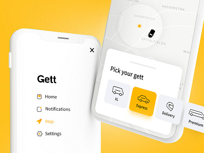 Gett app remake