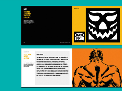 Aro Lucha Latino branding