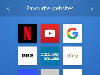 Favourite websites 044 bookmarks dailyui favourites shortcuts shortlist