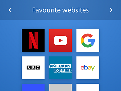 Favourite websites