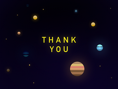 Thank you planets