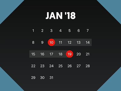 Date picker 080 calendar dailyui date date picker duration holiday month year