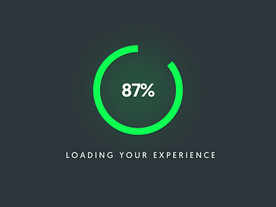 Loading your experience