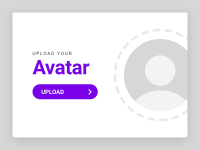 Upload your avatar modal