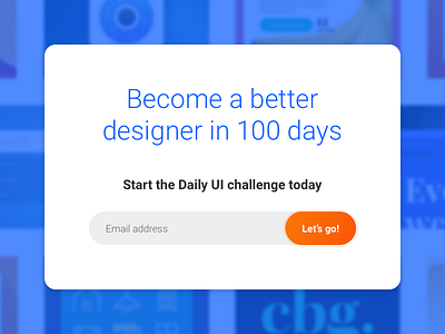 I've finished the Daily UI challenge! 100 challenge dailyui finished modal website