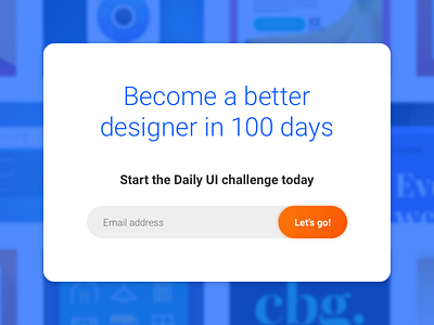 I've finished the Daily UI challenge!