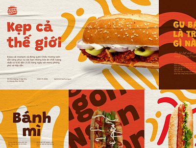 Banh mi Chieu Huong - Chieu Huong Bakery brand brandingdesign brobrand bromadeit design illustration logo logos madebybro ui