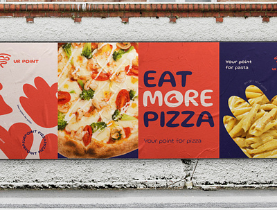 Urpoint Pizza - Brand Design brand brandingdesign brobrand bromadeit design illustration logo logos madebybro ui