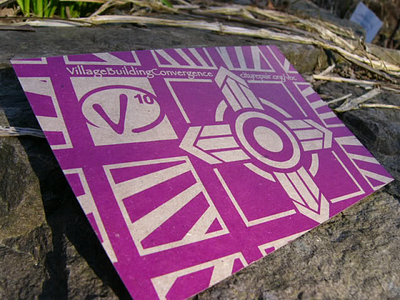 City Repair Vbc10 Flier Front 2010 event flier print design