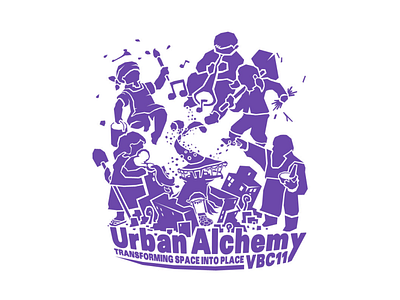 City Repair: VBC11 Shirt Design (~2011) activism community eco shirt